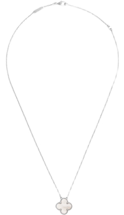 Collier VC Nacre Blanche ( REAL GOLD )